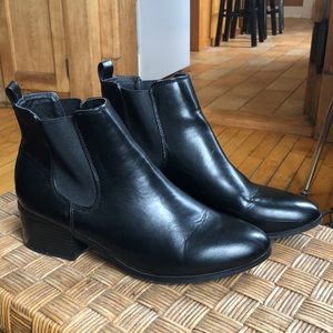 A New Day heeled black booties